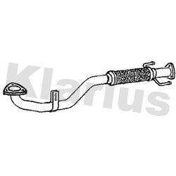 Exhaust Pipe KLARIUS 302067 OE Ref 12755786
