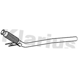 Exhaust Pipe KLARIUS 302097 OE Ref 7E0253095A