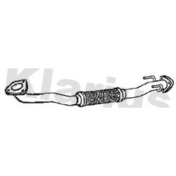 Catalytic Converter KLARIUS 302122 OE Ref 51770422