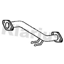 Exhaust Pipe KLARIUS 302133 OE Ref 1886045