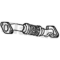 Exhaust Pipe KLARIUS 302138 OE Ref 286101R220
