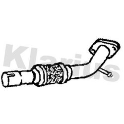Exhaust Pipe KLARIUS 302149 OE Ref 1944450