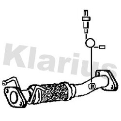 Exhaust Pipe KLARIUS 302151 OE Ref 286101Y900