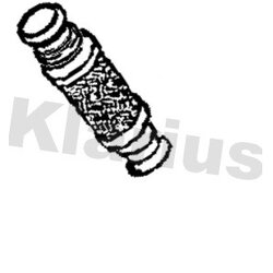 Exhaust Pipe KLARIUS 302170 OE Ref 200104JA5A