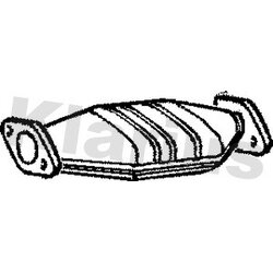 Catalytic Converter KLARIUS 311180 OE Ref GEX8058