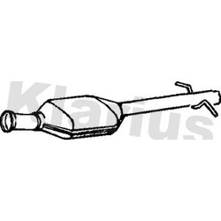 Catalytic Converter KLARIUS 311440 OE Ref 8671013515