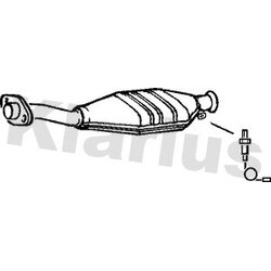 Catalytic Converter KLARIUS 311562 OE Ref 1731C8
