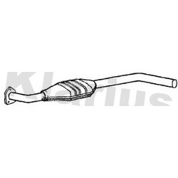 Catalytic Converter KLARIUS 311677 OE Ref 18327789040