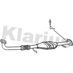 Catalytic Converter KLARIUS 311690 OE Ref WCD106190