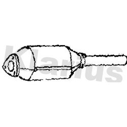 Catalytic Converter KLARIUS 311727 OE Ref 7M3131700X