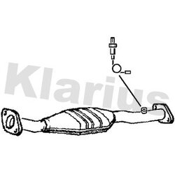 Catalytic Converter KLARIUS 311733 OE Ref 1425054GV0