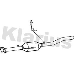 Catalytic Converter KLARIUS 311818 OE Ref 1K025440