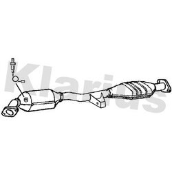 Catalytic Converter KLARIUS 311845 OE Ref 44139AE130