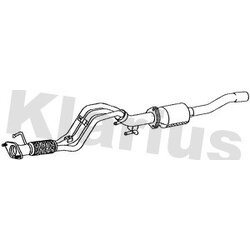 Catalytic Converter KLARIUS 311883 OE Ref 6Q0254500PX