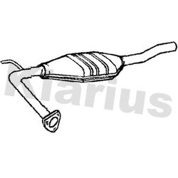 Catalytic Converter KLARIUS 311892 OE Ref 023131701PX