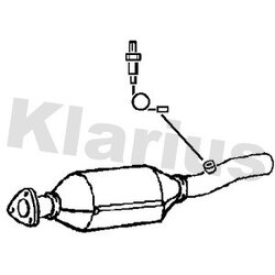 Catalytic Converter KLARIUS 311984 OE Ref 8Z0253024X