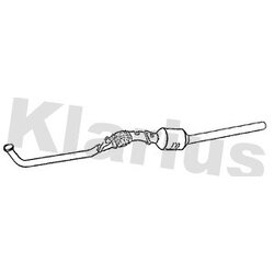 Catalytic Converter KLARIUS 312044