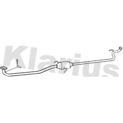 Catalytic Converter KLARIUS 312081 OE Ref 174100N041
