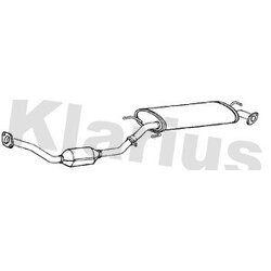 Catalytic Converter KLARIUS 312161 OE Ref 1741026400