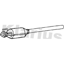 Catalytic Converter KLARIUS 312181 OE Ref 1349824080