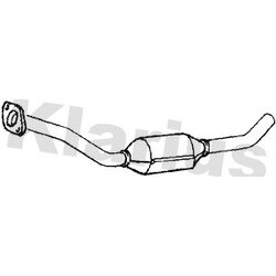 Catalytic Converter KLARIUS 312190 OE Ref 1741026431