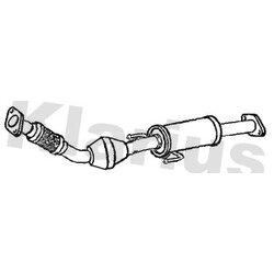 Catalytic Converter KLARIUS 312513 OE Ref 174100T510