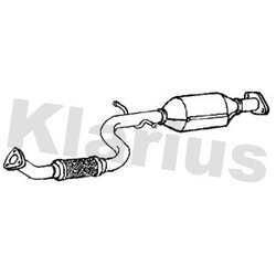 Catalytic Converter KLARIUS 312557 OE Ref 854590
