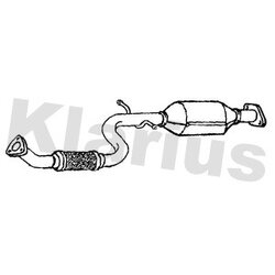 Catalytic Converter KLARIUS 312571 OE Ref 854585