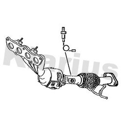 Catalytic Converter KLARIUS 312657