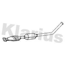 Catalytic Converter KLARIUS 312907 OE Ref 286501Y170