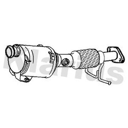 Catalytic Converter KLARIUS 314557 OE Ref 1789668