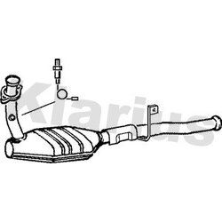 Catalytic Converter KLARIUS 321071 OE Ref 7700425055