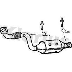 Catalytic Converter KLARIUS 321177 OE Ref 7700847362