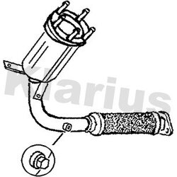 Catalytic Converter KLARIUS 321235 OE Ref 1037308