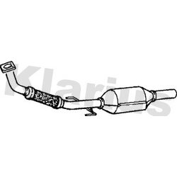 Catalytic Converter KLARIUS 321241 OE Ref 8671015857