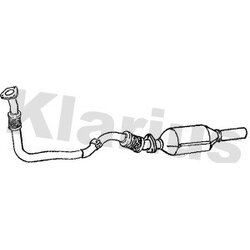 Catalytic Converter KLARIUS 321326 OE Ref 6K0253058HX