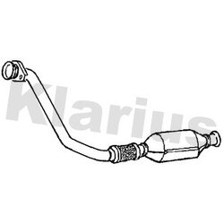 Catalytic Converter KLARIUS 321357 OE Ref 7700314827