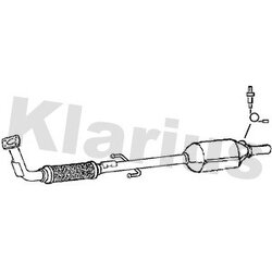 Catalytic Converter KLARIUS 321372 OE Ref 6N0253058PX