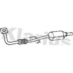 Catalytic Converter KLARIUS 321389 OE Ref 6N0253058NX
