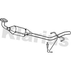 Catalytic Converter KLARIUS 321497 OE Ref 1741023067