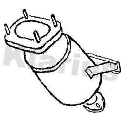 Catalytic Converter KLARIUS 321558 OE Ref 1148947