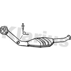 Catalytic Converter KLARIUS 321580 OE Ref 1705L6