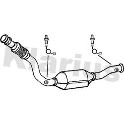Catalytic Converter KLARIUS 321588 OE Ref 1731GZ