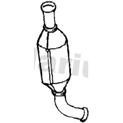 Catalytic Converter KLARIUS 321589 OE Ref 1731Z7