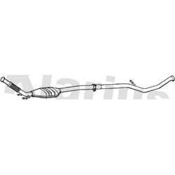 Catalytic Converter KLARIUS 321590 OE Ref 1705NR