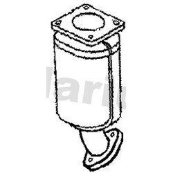Catalytic Converter KLARIUS 321601 OE Ref 1413083E10