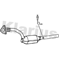 Catalytic Converter KLARIUS 321621 OE Ref 8200071846