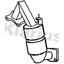 Catalytic Converter KLARIUS 321718 OE Ref 4430707