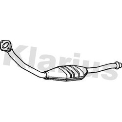 Catalytic Converter KLARIUS 321721 OE Ref 1705KV