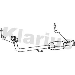 Catalytic Converter KLARIUS 321755 OE Ref 18160PLHE10